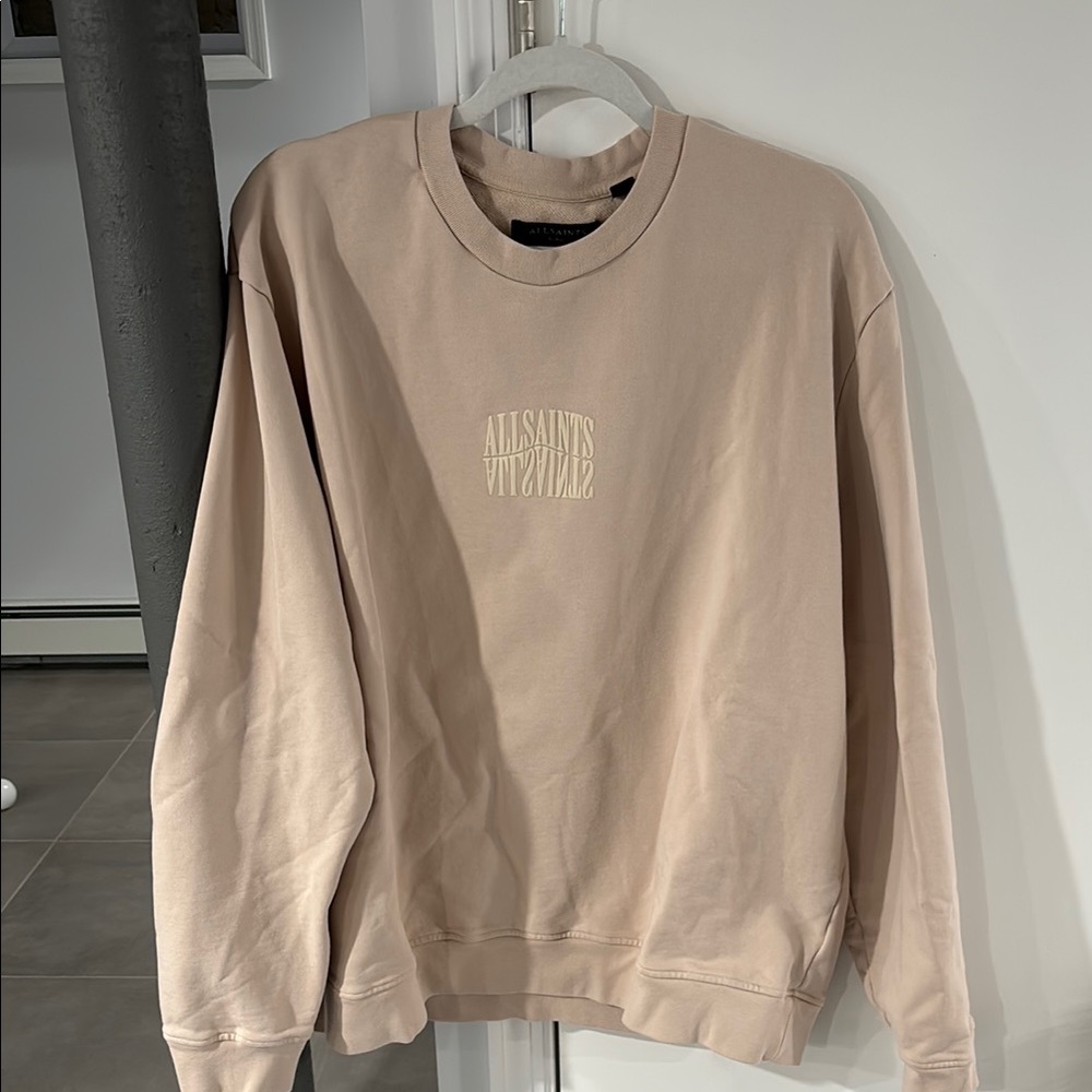 All Saints Beige Men's Sweater